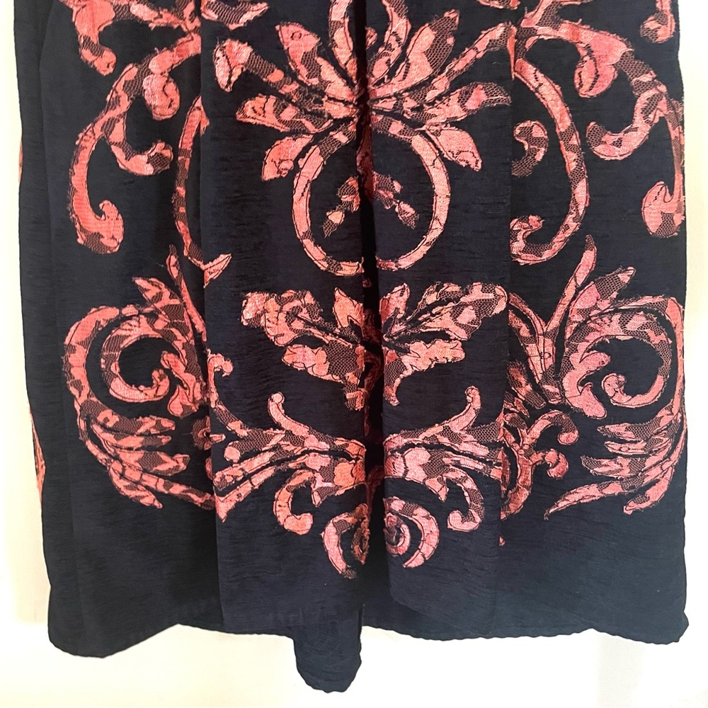 Anthropologie Yoana Baraschi Mirissa Mini Dress In Black and Copper Size 2 EUC - Picture 9 of 12